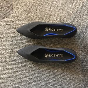 Rothy's The Point Black Solid